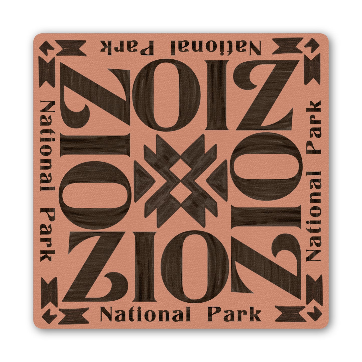 Zion National Park - Square Sticker