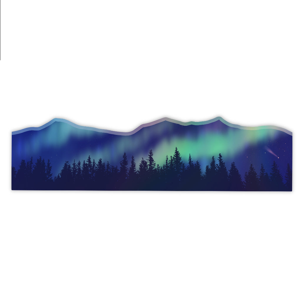 Northern Lights Sticker Wrap - Holographic