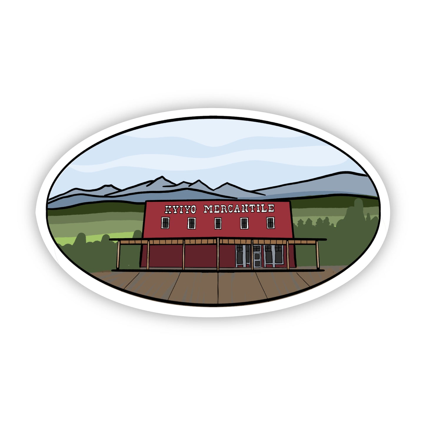 Kyiyo Mercantile Sticker