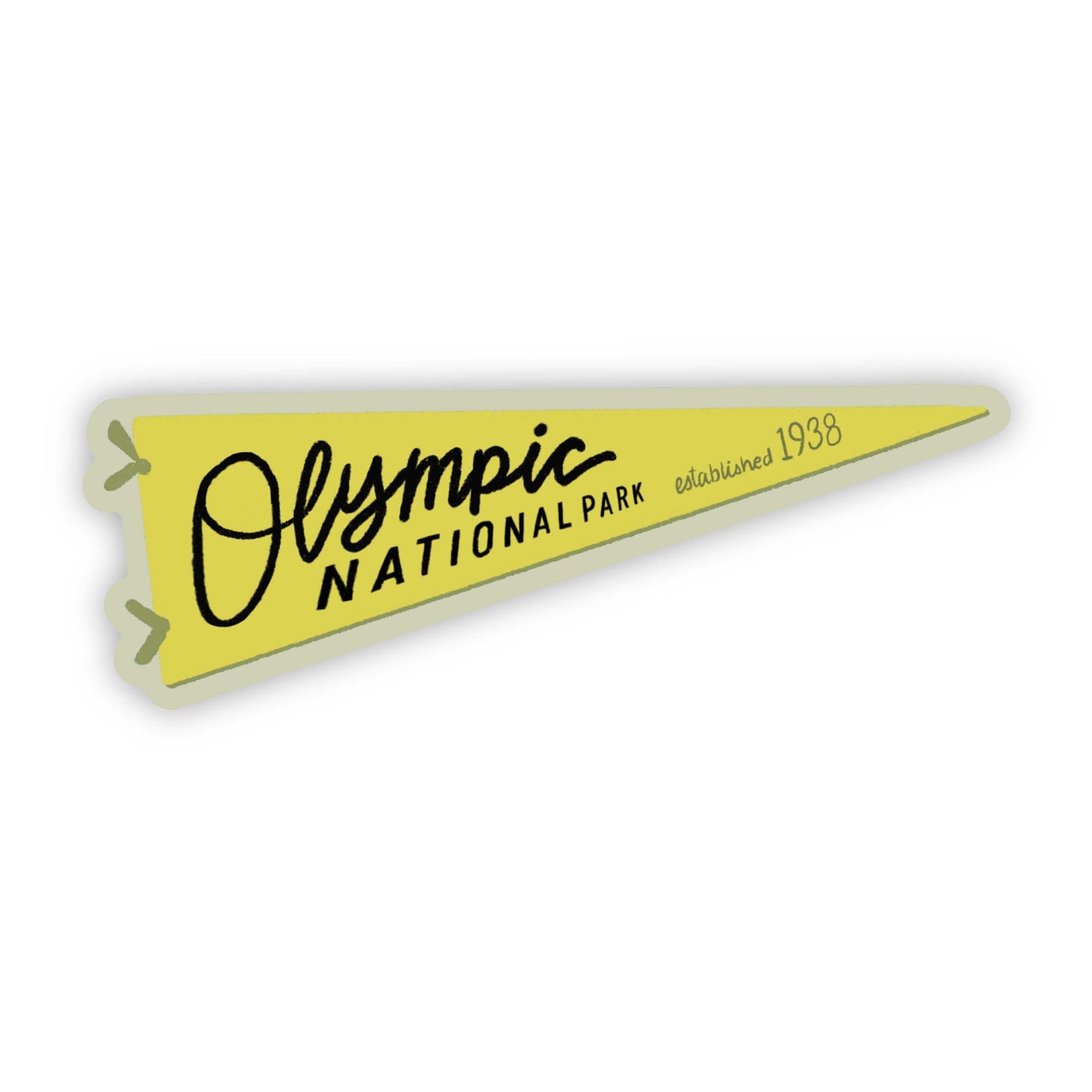 Olympic National Park Pendant Sticker
