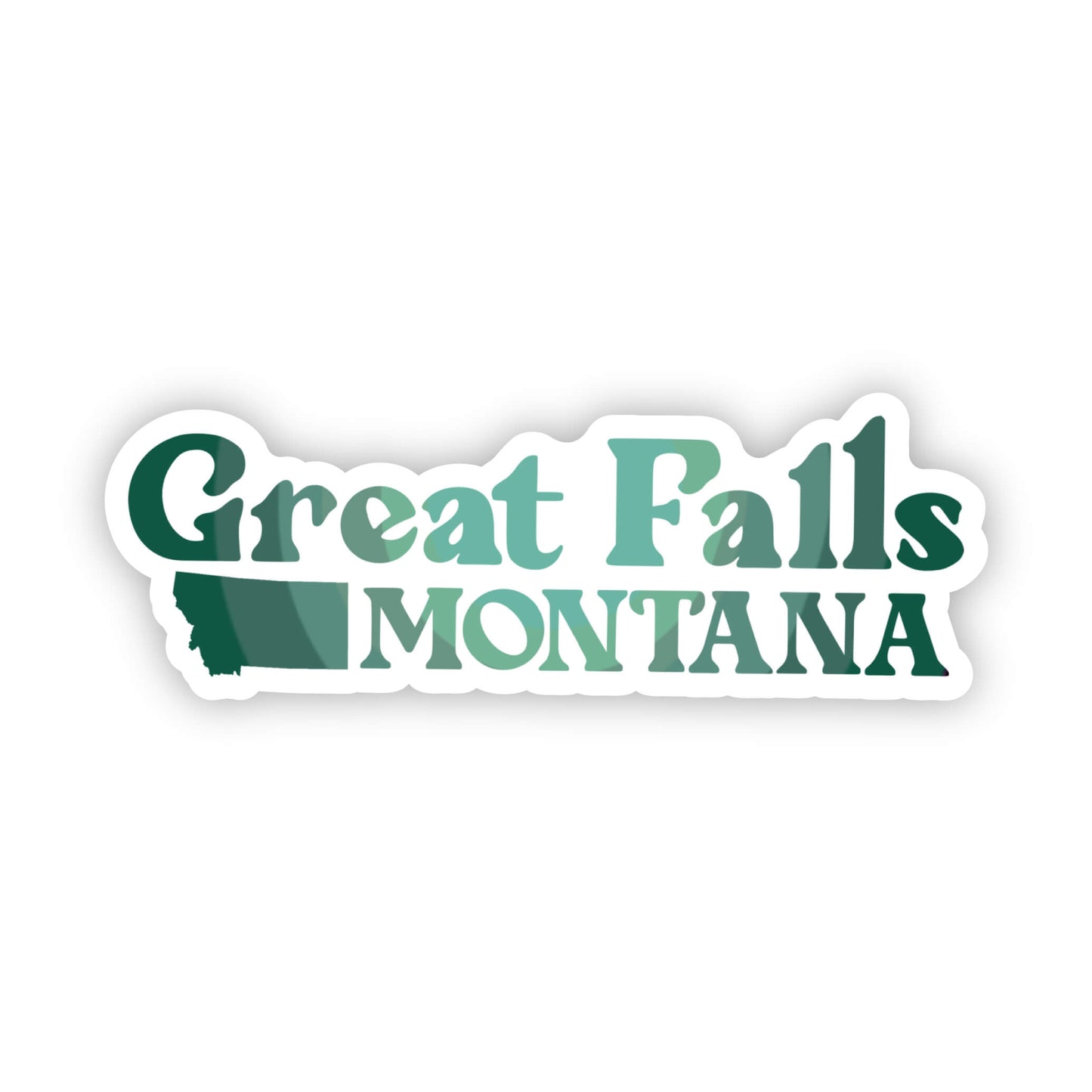 Great Falls Montana Sticker
