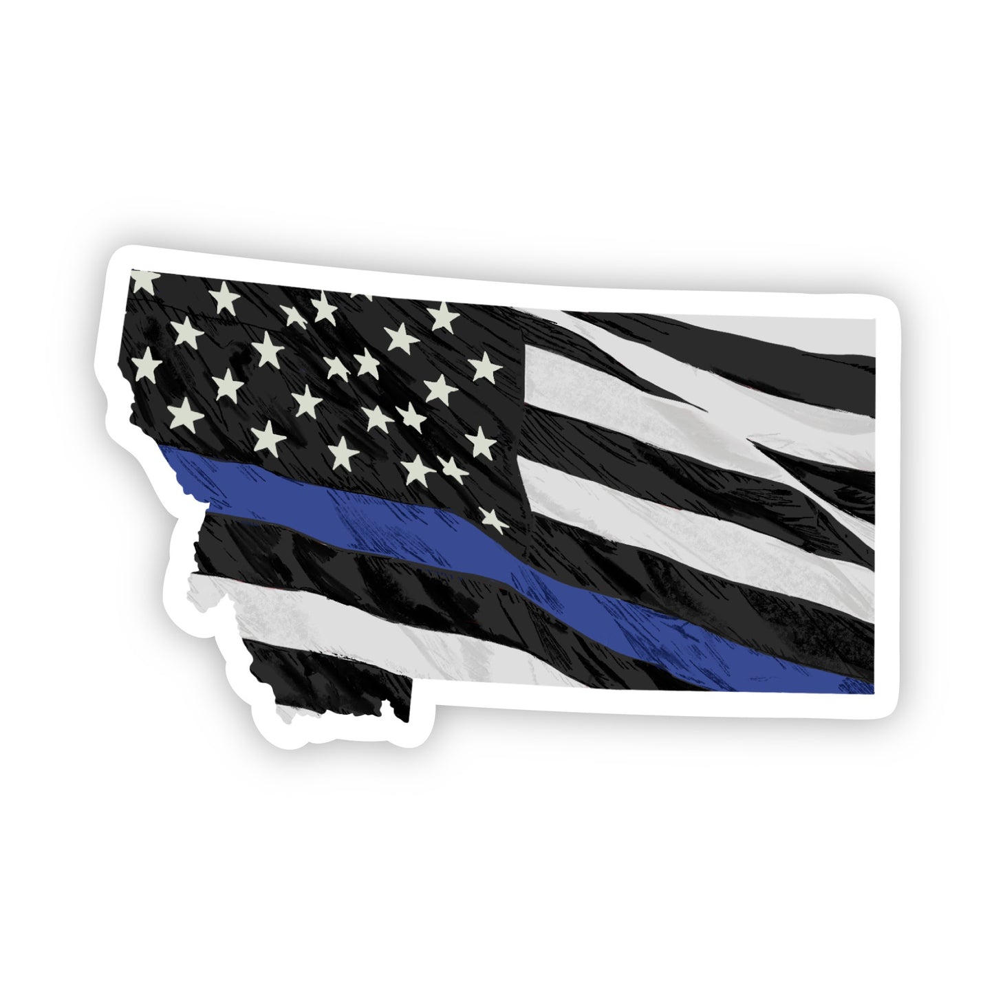Thin Blue Line Montana