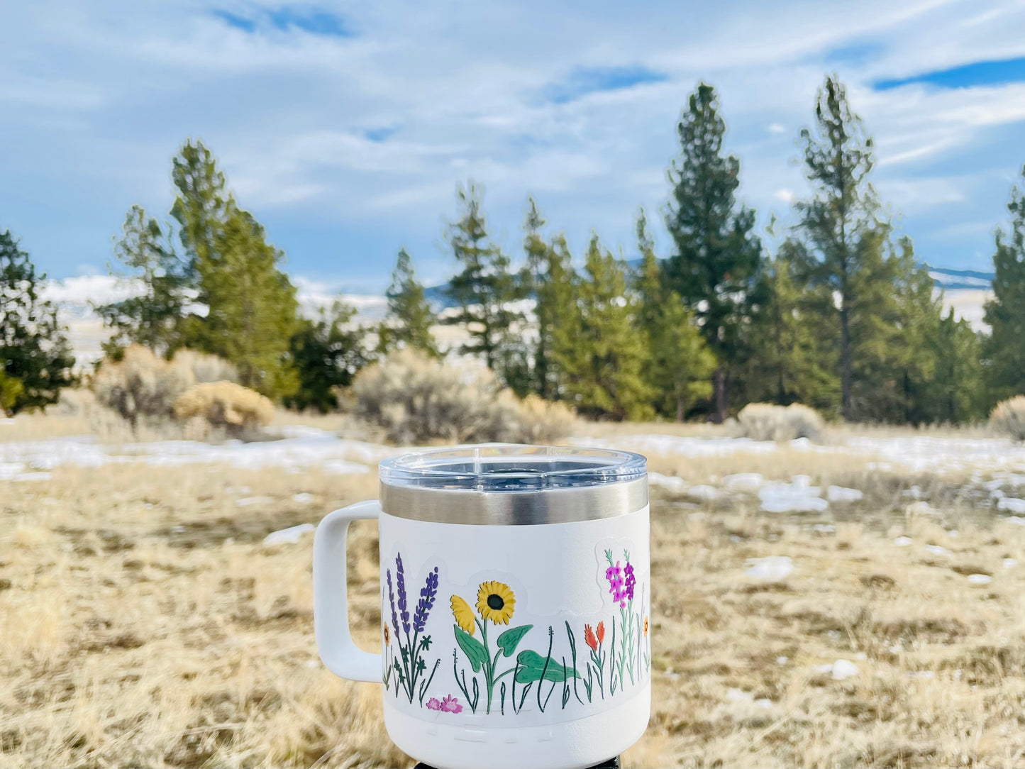 Wildflower Sticker Wrap (Extra-Long 13")