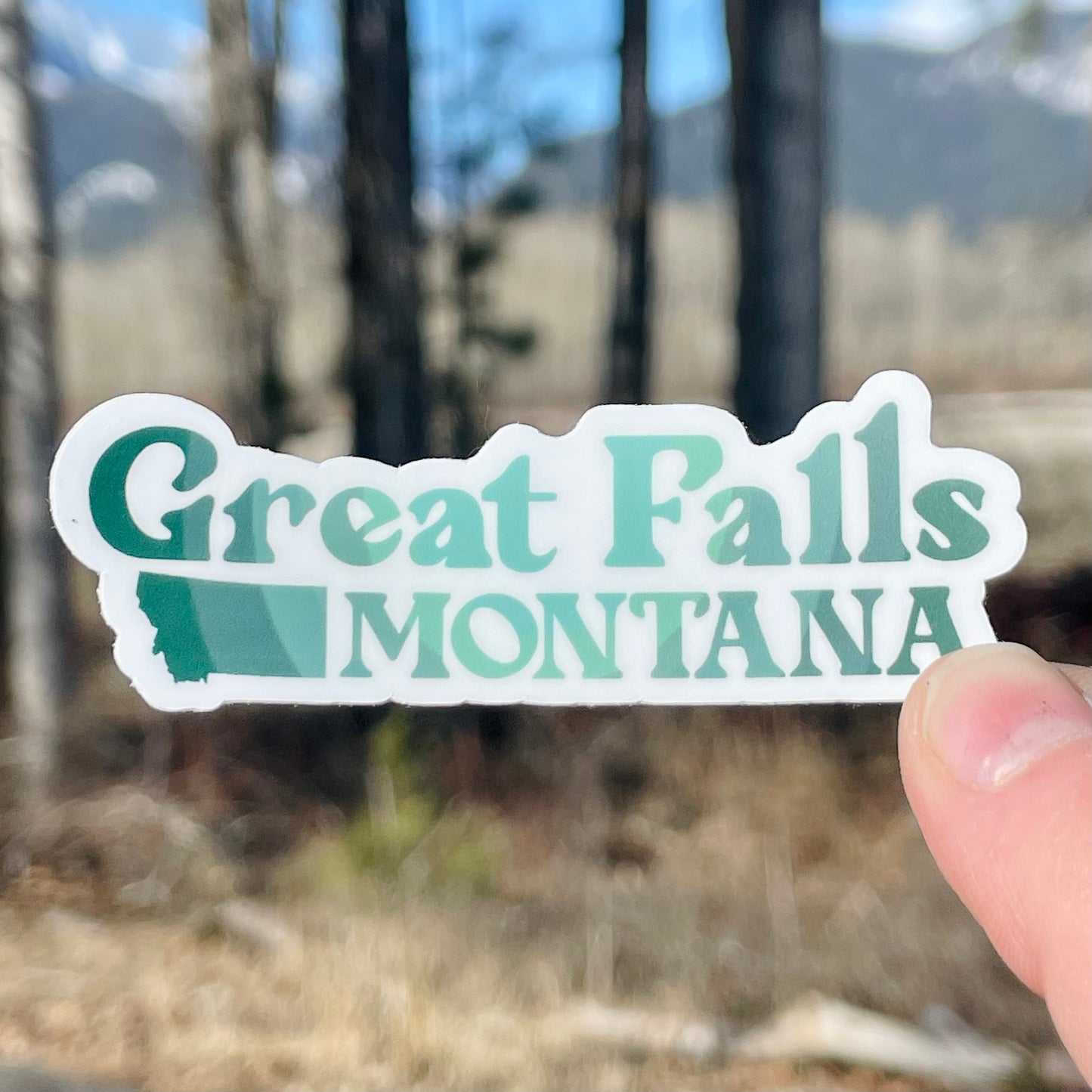 Great Falls Montana Sticker