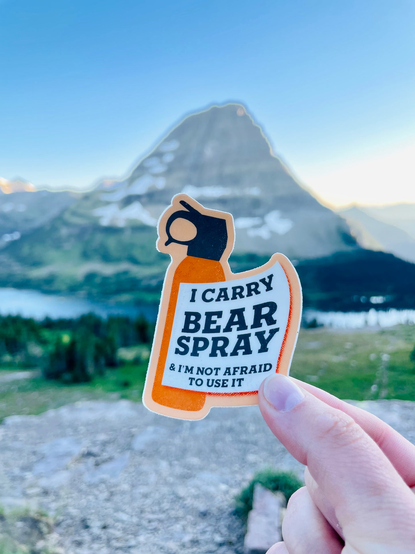 Bear Spray Sticker