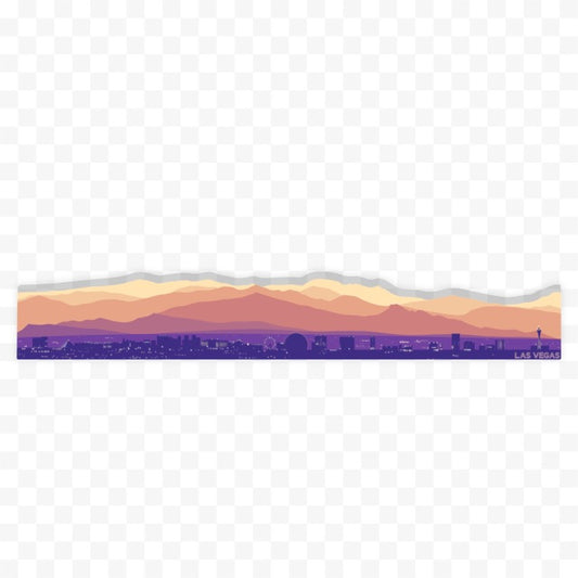 Las Vegas Skyline Sticker Wrap