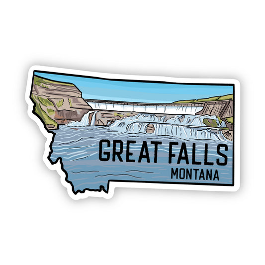 Great Falls - Montana Sticker