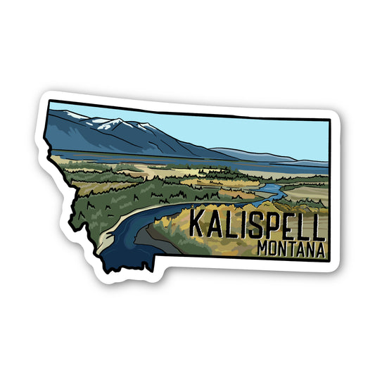 Kalispell - Montana Sticker