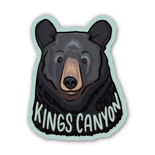 Black Bear Sticker - Kings Canyon