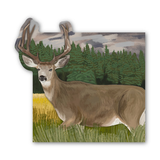 Mule Deer Sticker