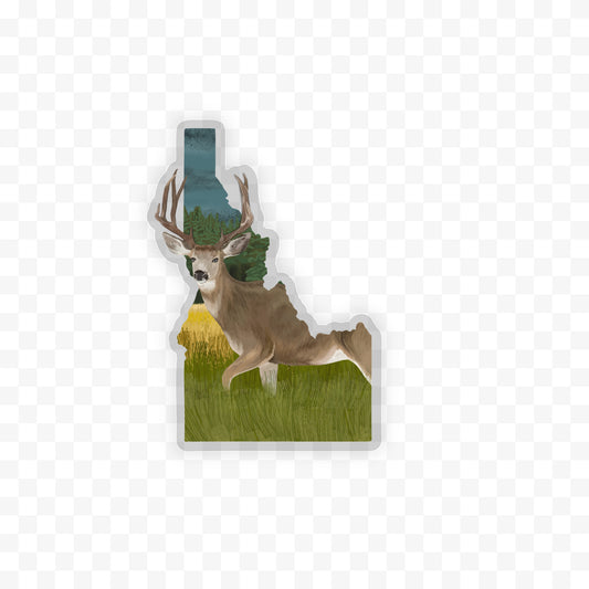 Idaho Mule Deer Sticker