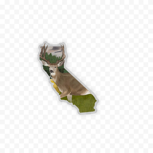 California Mule Deer Sticker