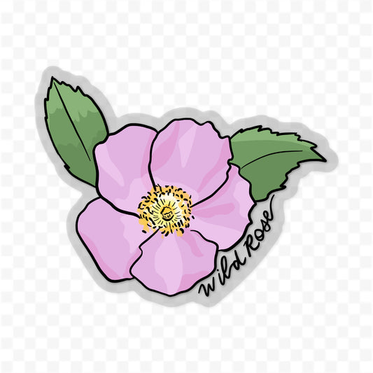 Wild Rose Sticker