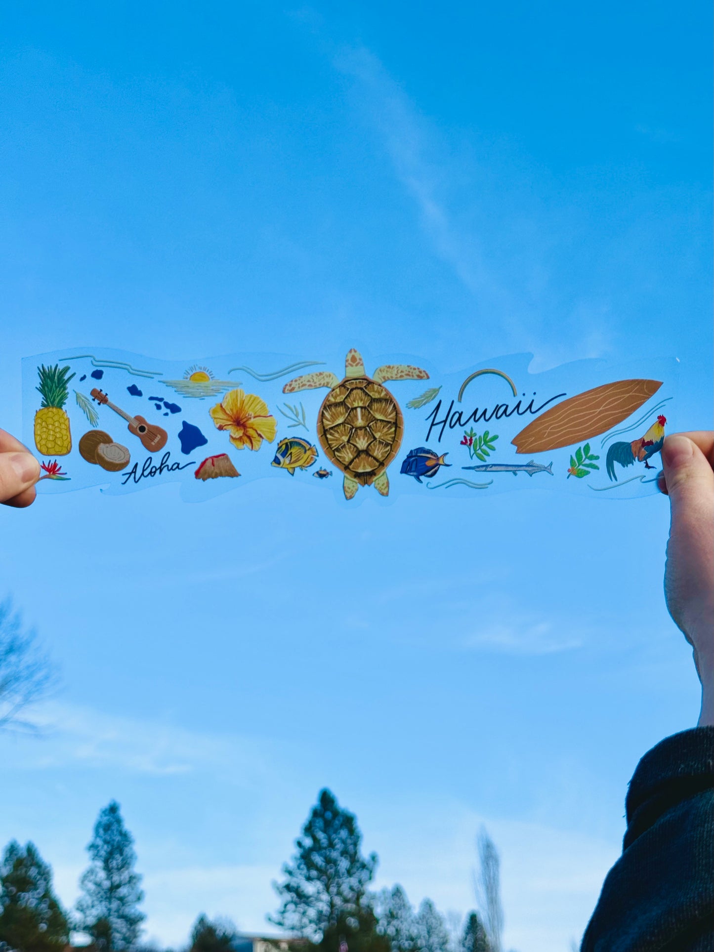 Hawaii Sticker Wrap
