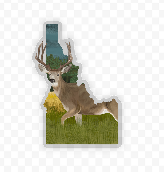 Idaho Mule Deer Sticker