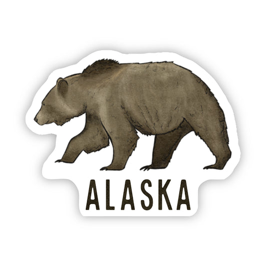Alaska Bear Sticker