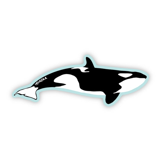Alaska Orca Sticker