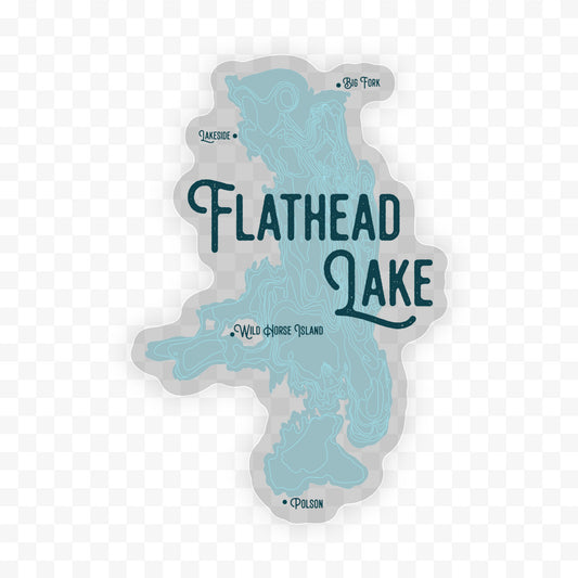 Flathead Lake Sticker (2)