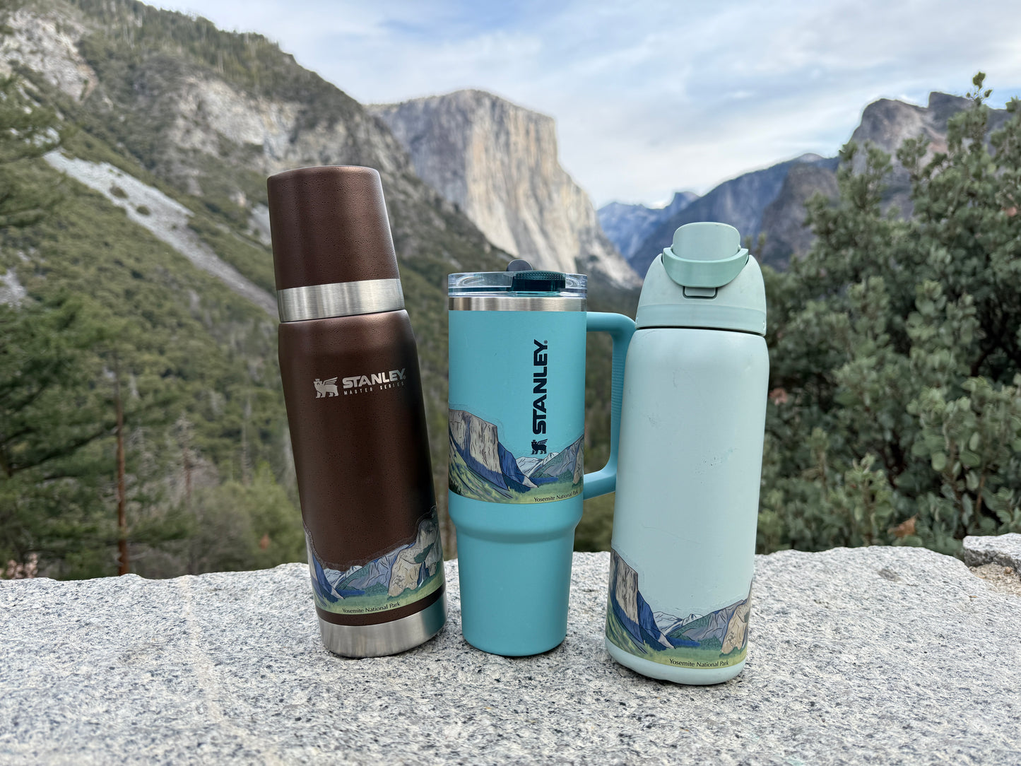 Yosemite Tunnel View Sticker Wrap