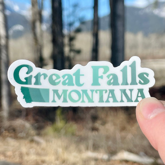 Great Falls Montana Sticker