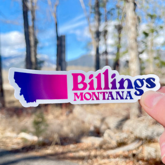 Billings Montana Sticker