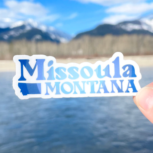 Missoula Montana Sticker