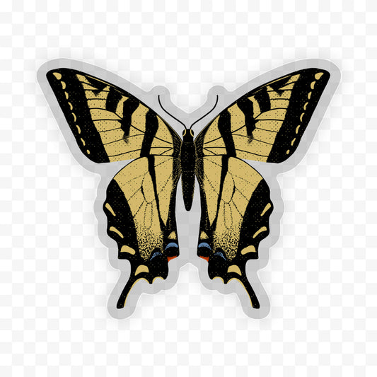 Western Tiger Swallowtail Butterfly Sticker