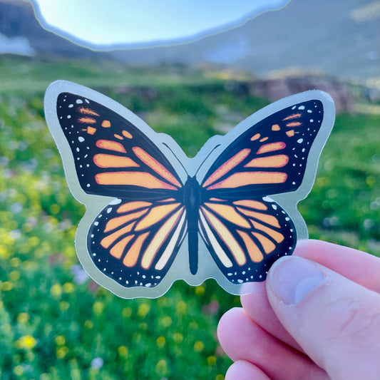Monarch Butterfly Sticker