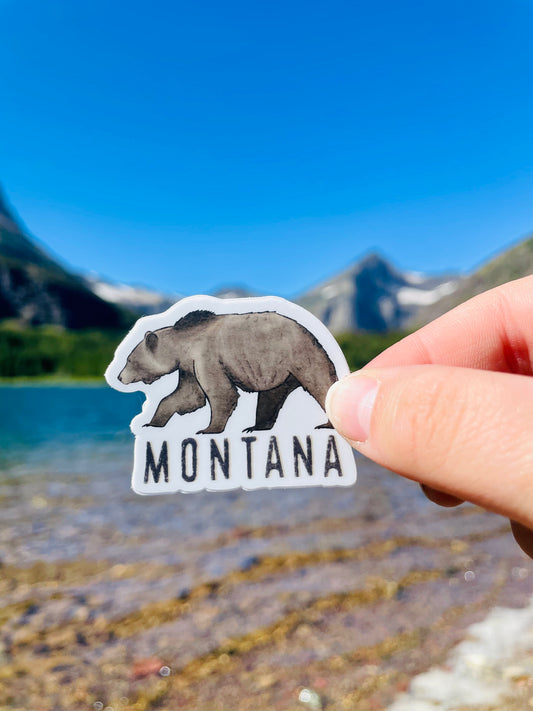 Bear Montana 2” Sticker
